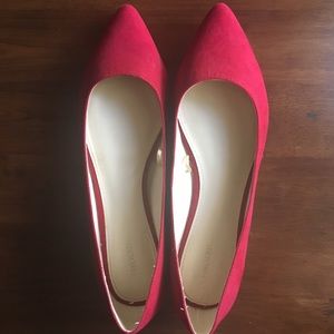 Forever 21 ❤️Red Pointed Flats